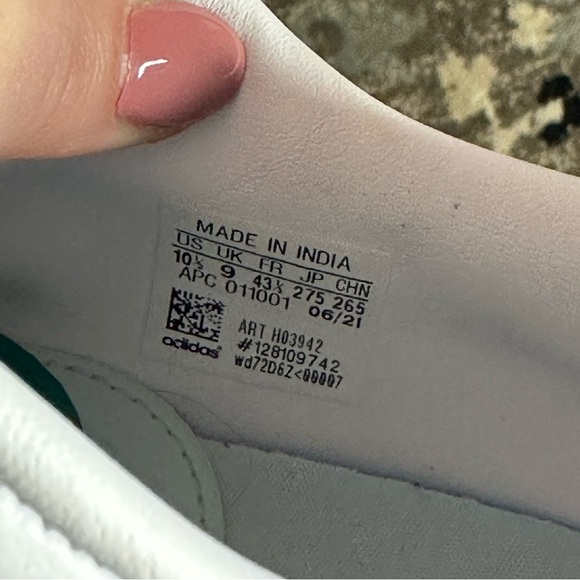 Adidas Stan Smith Primegreen sneakers size women’s 10.5 - Picture 6 of 7